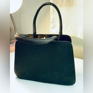 Rare Double Clutch Handbag Purse Vintage